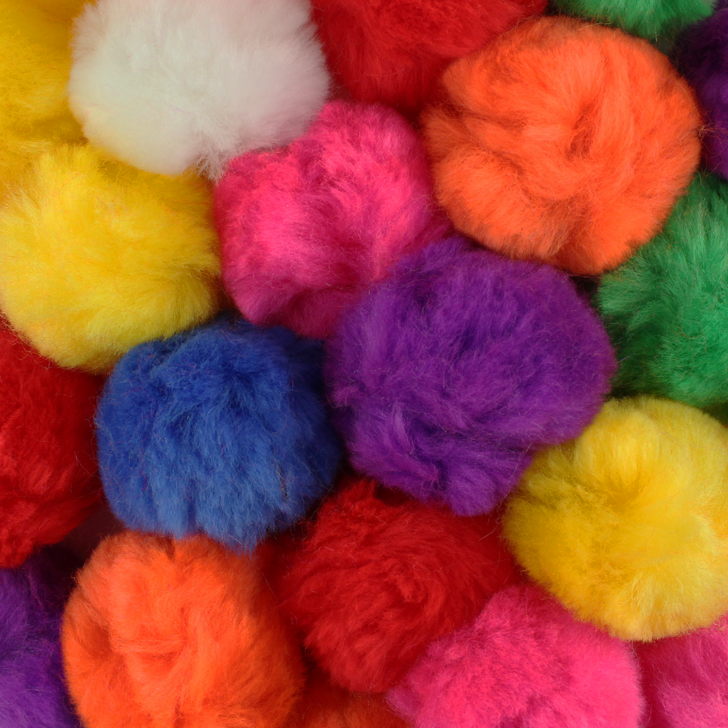 100 Pieces Colorful Yarn Pom Poms Jewelry Making / Decoration Party 
