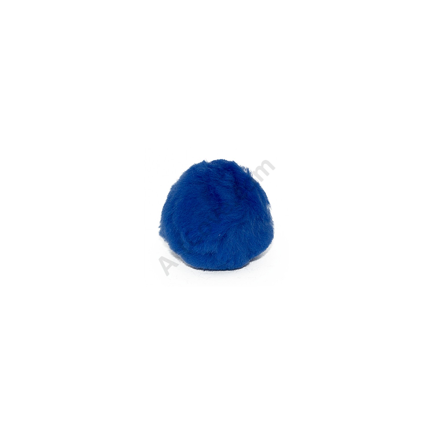 Pom Poms, Solid Color, 1.0-inch (25-mm), 50-pc, Turquoise Blue