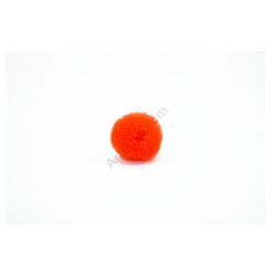 orange craft pom pom balls bulk .75 inches