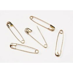 Wholesale Gold Safety Pins - 3/4 Small Safety Pins - Pack of 1000 Pieces -  CB Flowers & Crafts