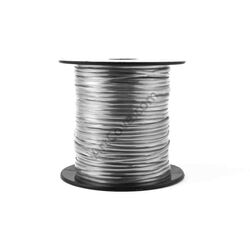 metallic silver lanyard cord
