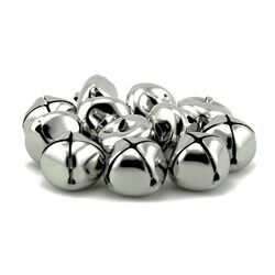 Outus Jingle Bells Small Bell Mini Bells Bulk for Halloween Christmas  Wedding Decoration and Jewelry Making, 10 mm, 200 Pieces