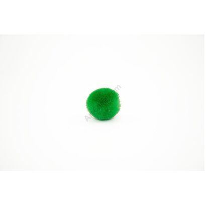 0.5 inch green craft pom poms