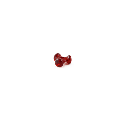 tri beads red