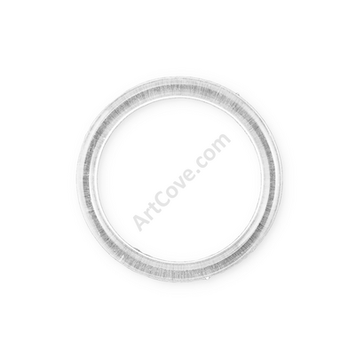 3 Inch Clear Plastic Ring ArtCove