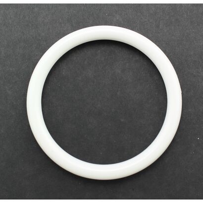 3 Inch White Plastic Ring ArtCove