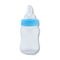 Fillable Plastic Mini Baby Bottles Blue Cap