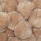 beige craft pom pom balls bulk 2.5 inch